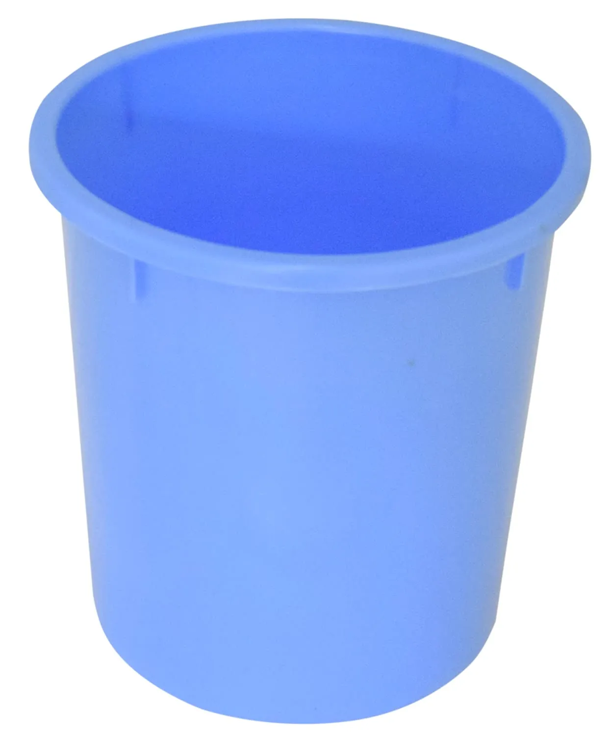 Kuber Industries 3 Pieces Plastic Mug, Dustbin & Stool Set (Blue)