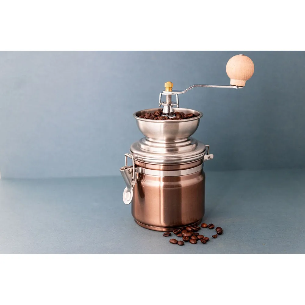 La Cafetiere 19cm Manual Stainless Steel Coffee Grinder (Copper)