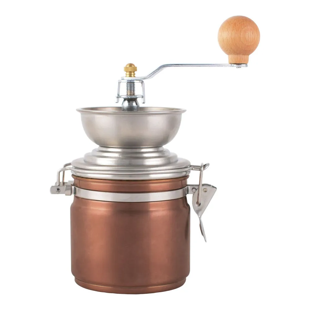 La Cafetiere 19cm Manual Stainless Steel Coffee Grinder (Copper)