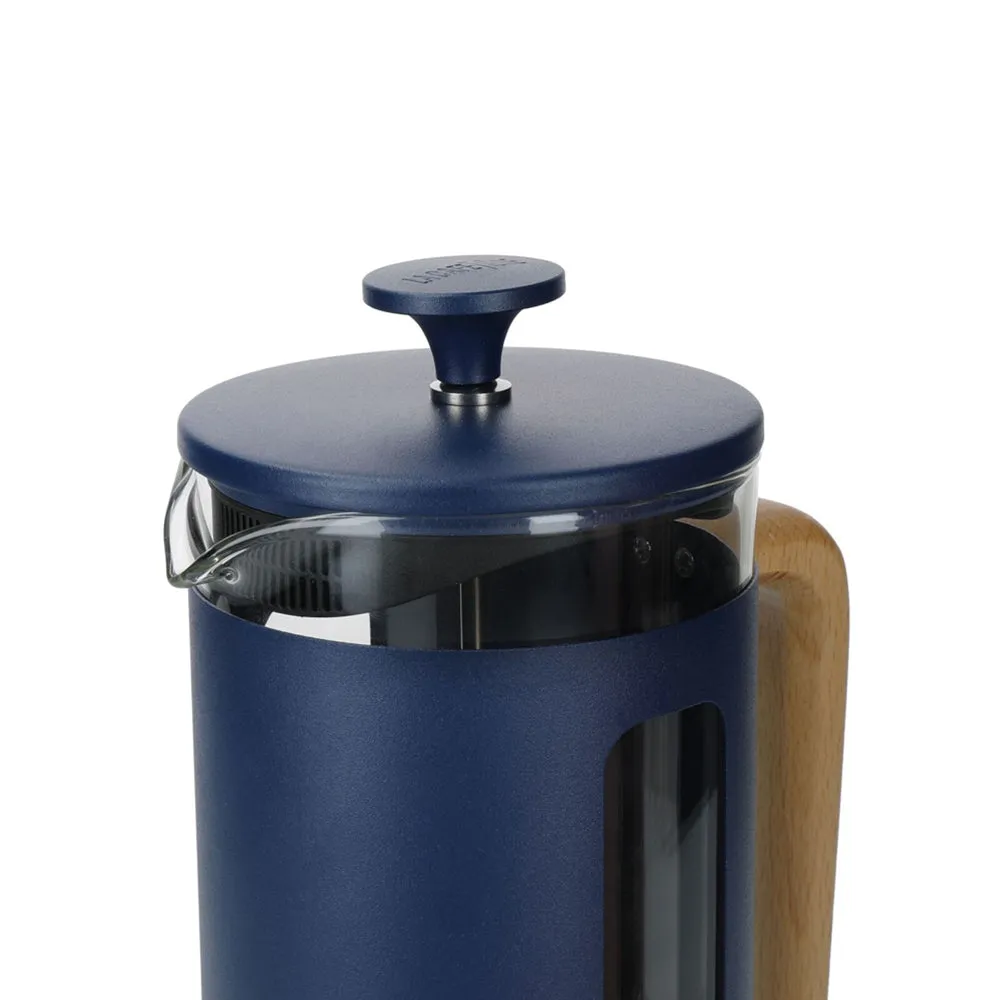 La Cafetiere Pisa 8-Cup 1L Stainless Steel/Glass Coffee French Press (Navy)