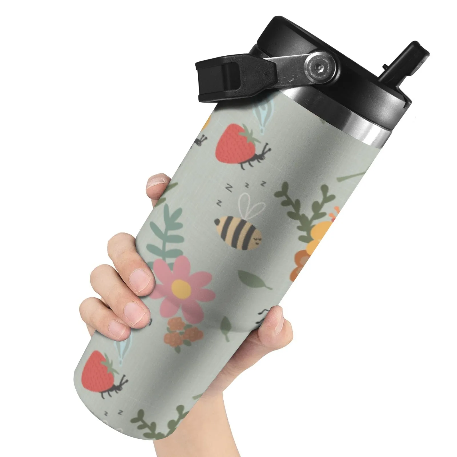 Large Stainless Steel Reusable 900ml Water Bottle