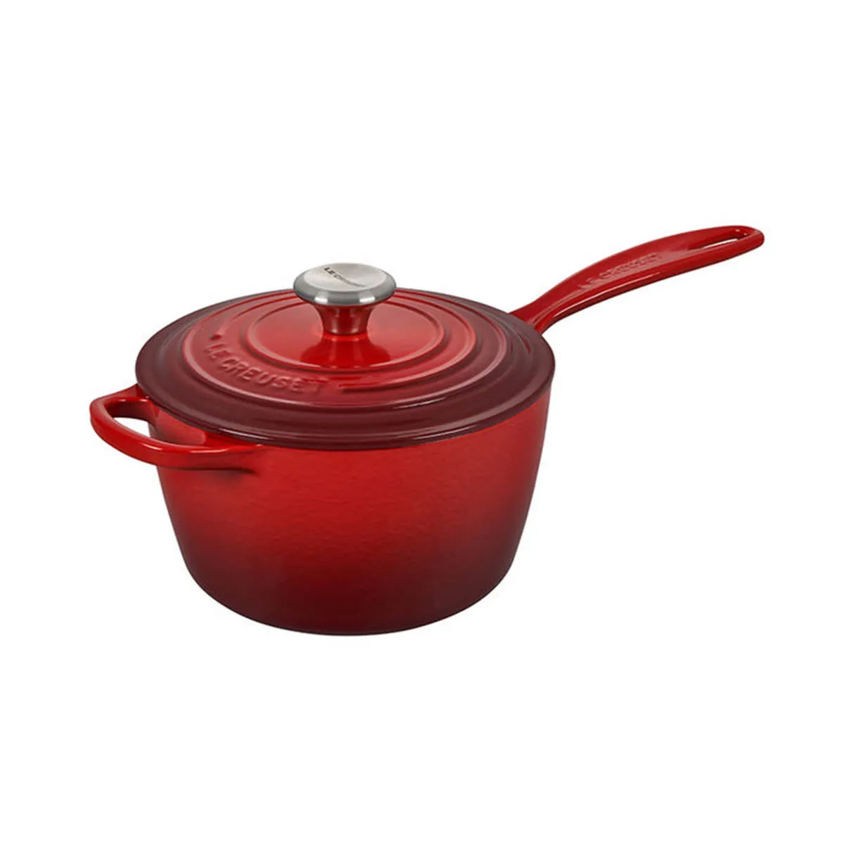 Le Creuset 1.75 qt. Signature Saucepan - Cerise