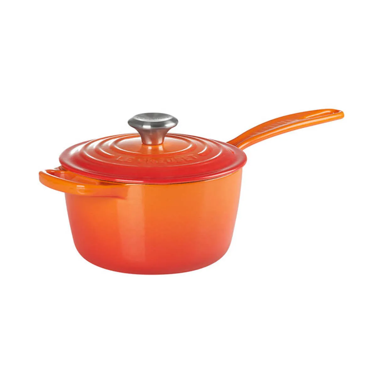 Le Creuset 1.75 qt. Signature Saucepan - Flame