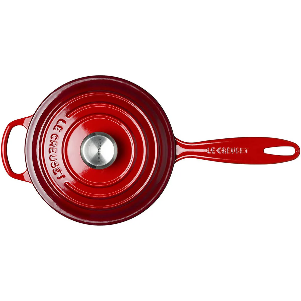 Le Creuset 2.25 qt. Signature Saucepan - Cerise