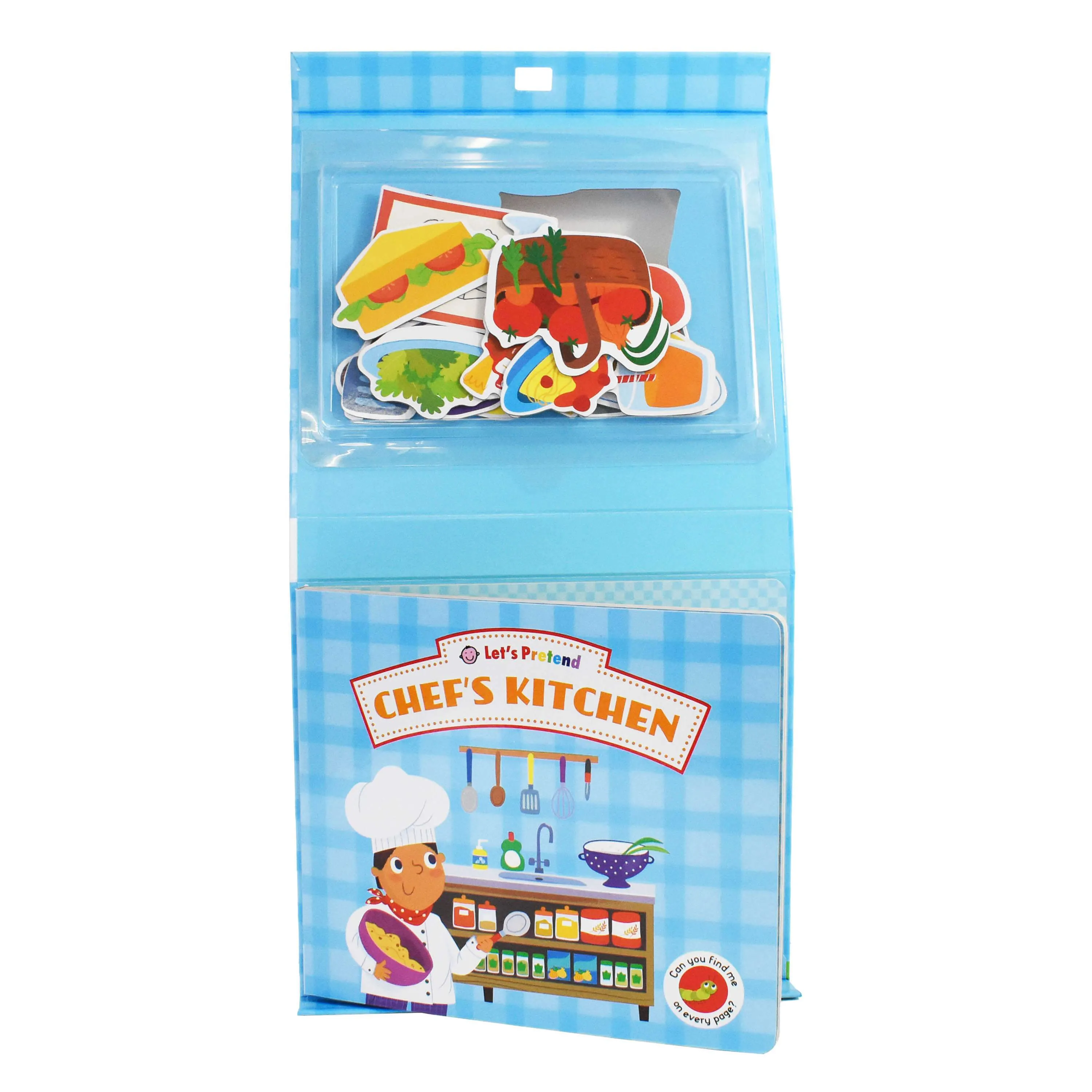 Let's Pretend Chef's Kitchen by Priddy Books - Ages 0-5 -Board Book