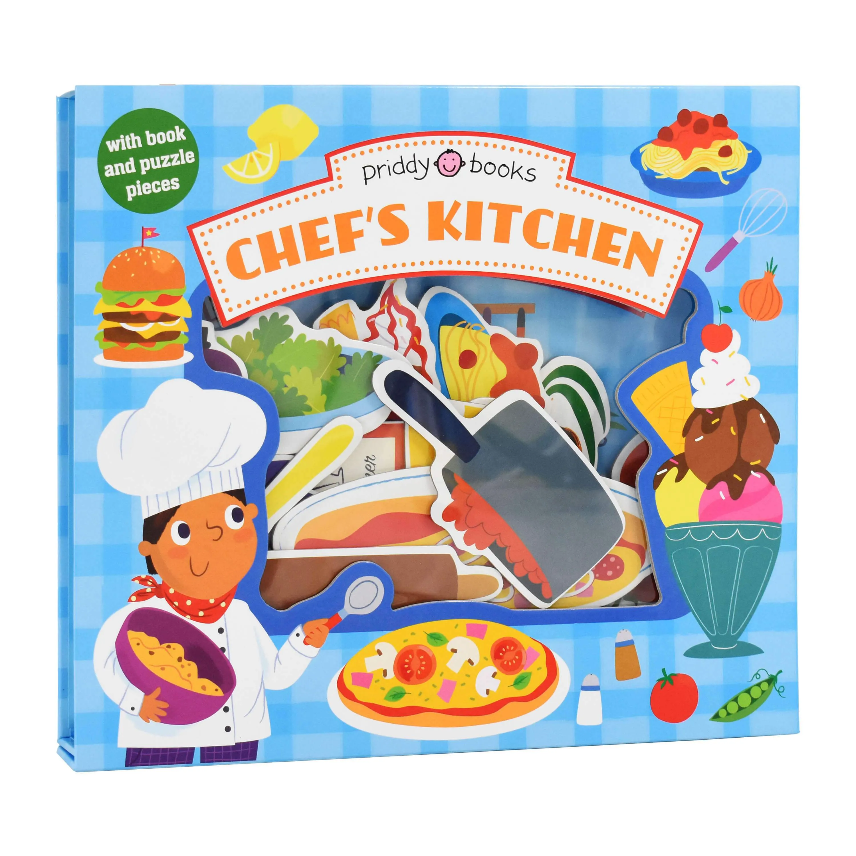 Let's Pretend Chef's Kitchen by Priddy Books - Ages 0-5 -Board Book