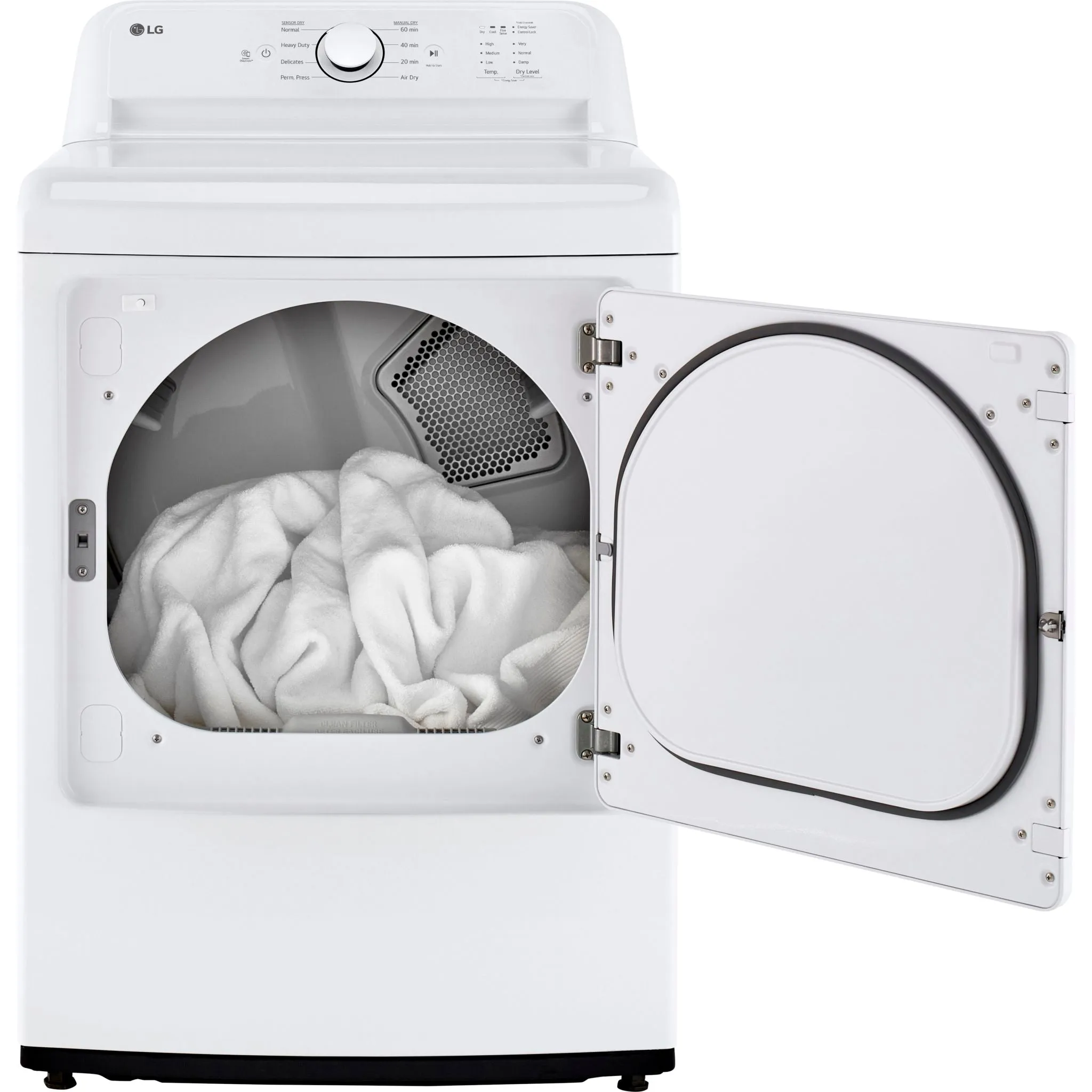 LG Dryer (DLE6100W) - White