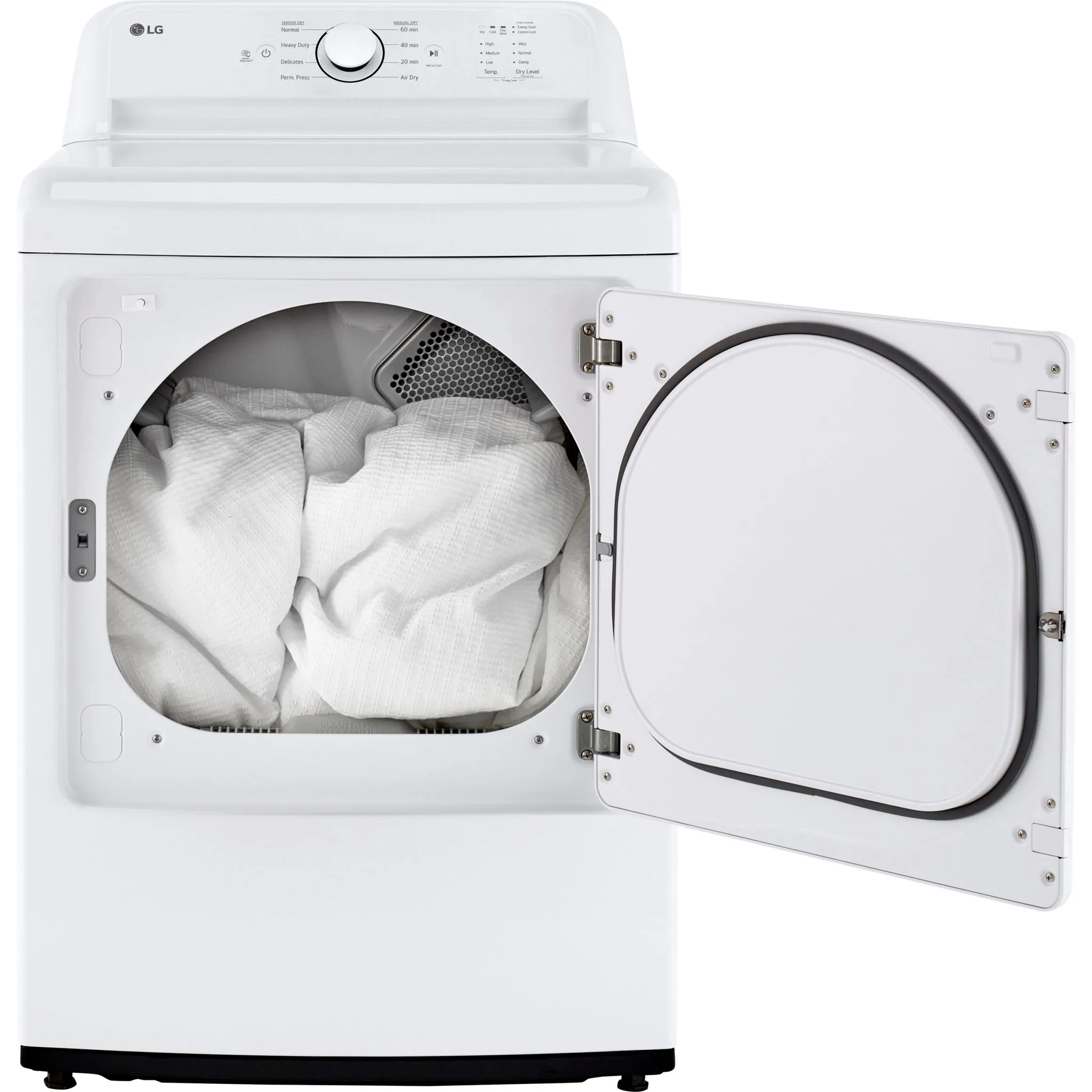 LG Dryer (DLE6100W) - White