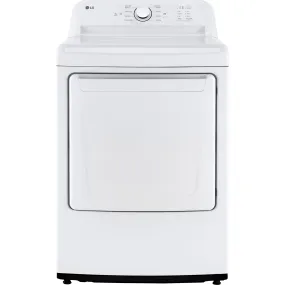 LG Dryer (DLE6100W) - White