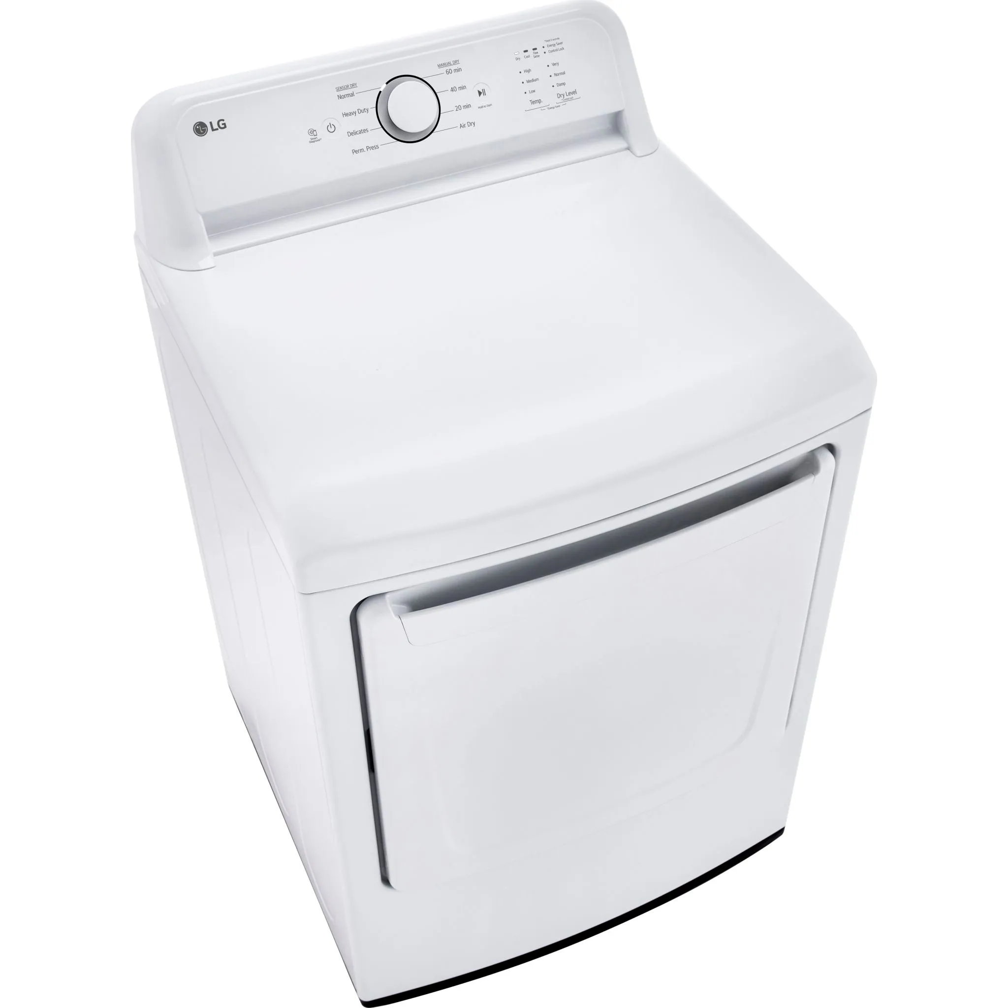 LG Dryer (DLE6100W) - White