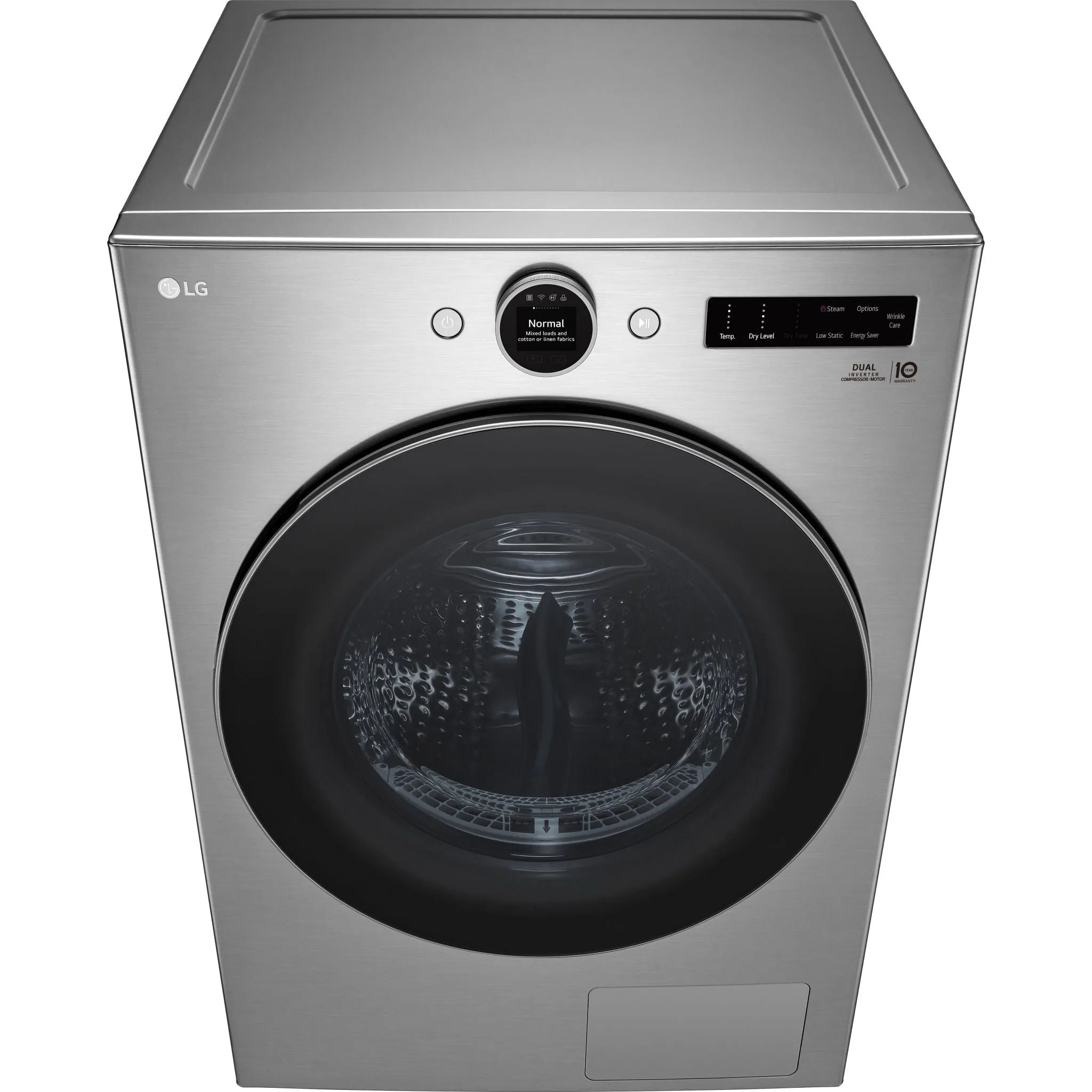 LG Dryer (DLHC5502V) - Stainless Silver