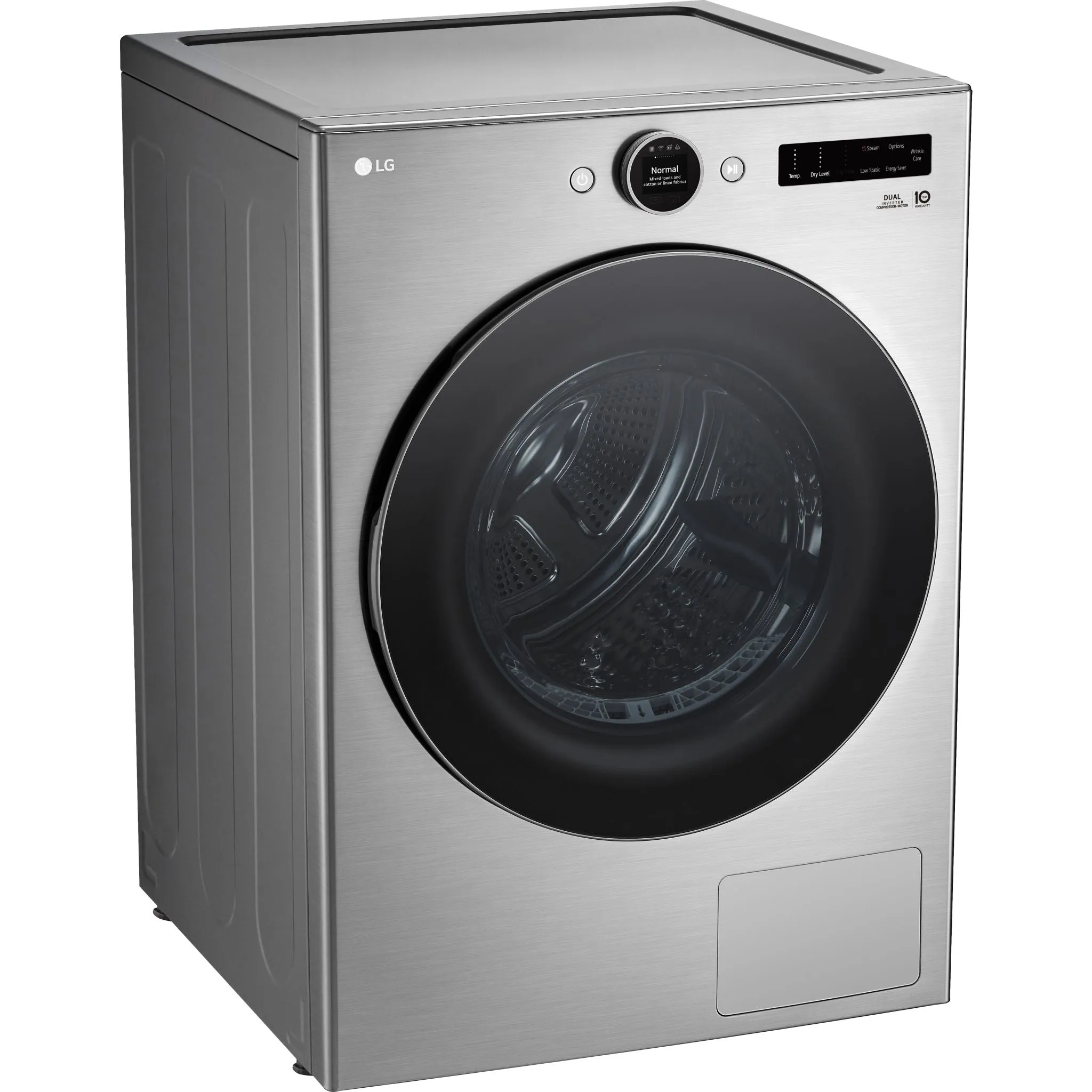 LG Dryer (DLHC5502V) - Stainless Silver