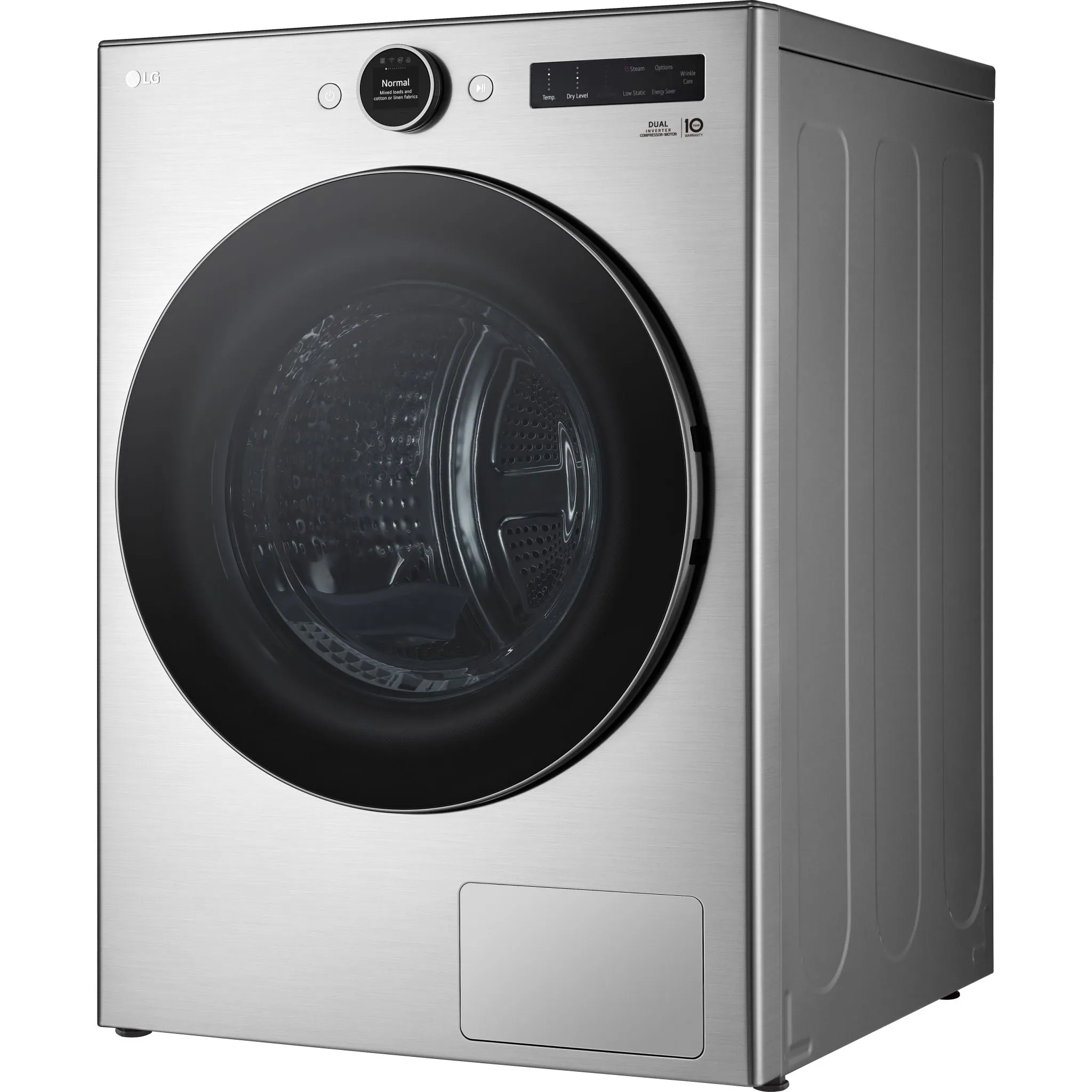 LG Dryer (DLHC5502V) - Stainless Silver