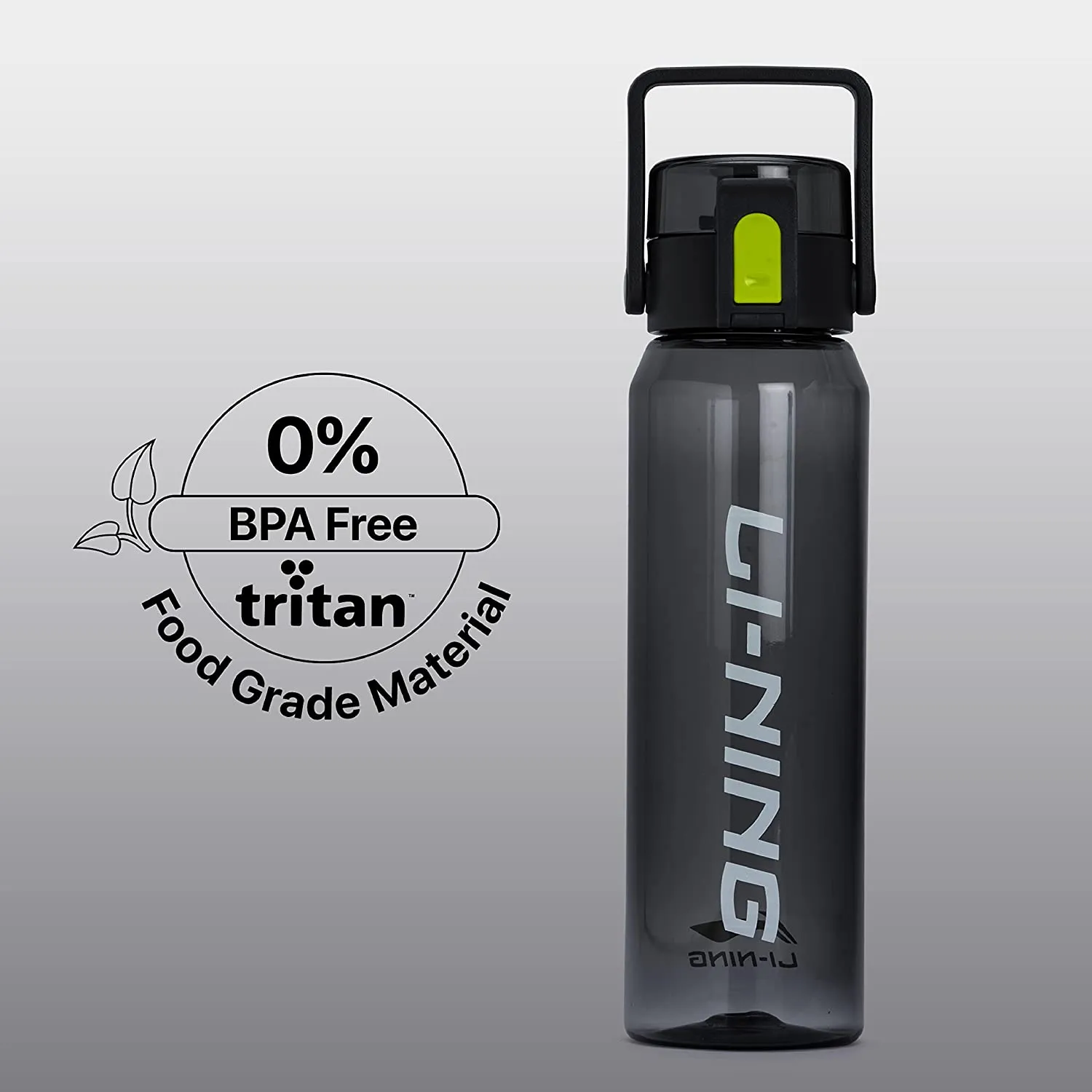 Li-Ning AQTR Tritan Water Bottle - 900ml , Grey