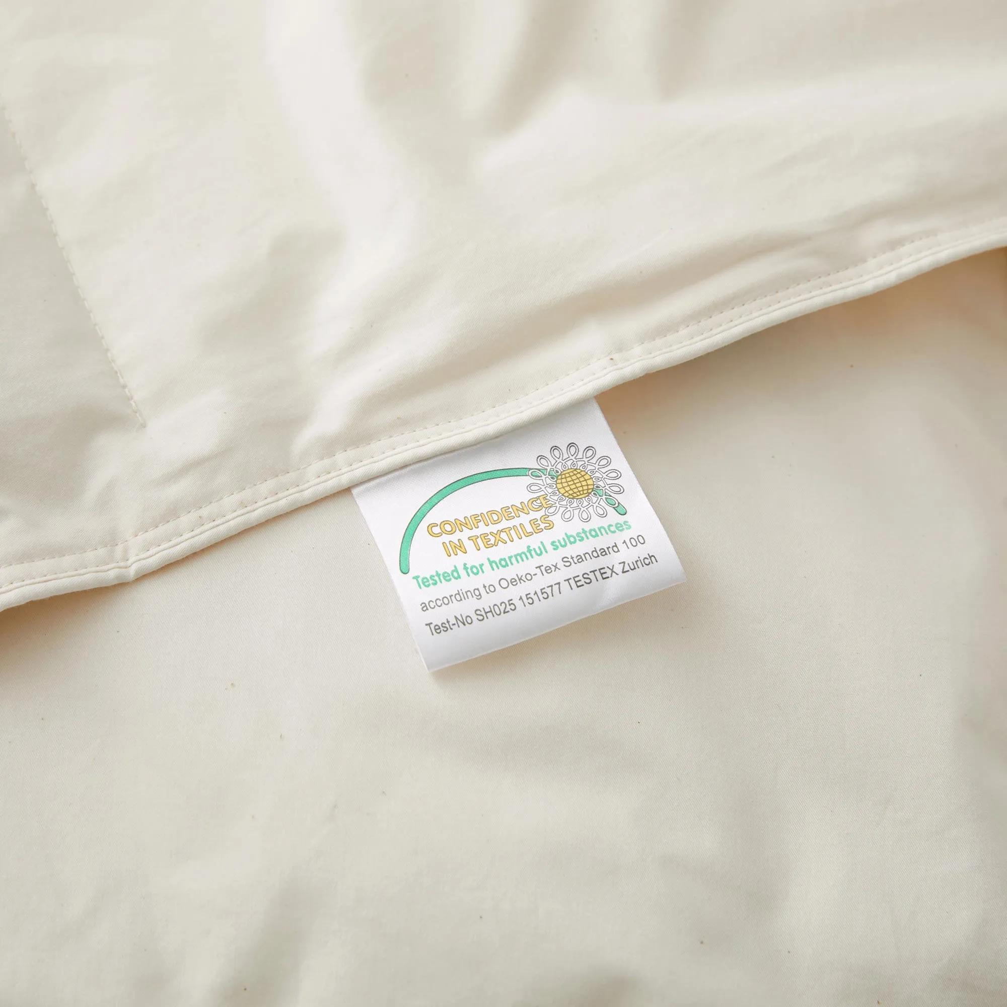 Lightweight Organic Cotton Feather Down Comforter