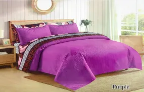 Lilac Luxury Comforter Set - Csf92