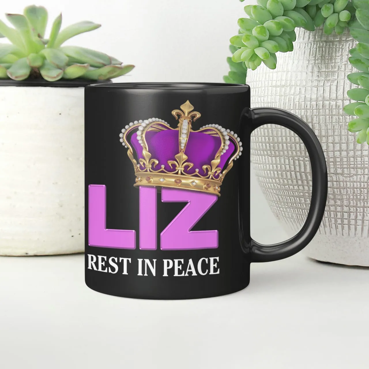 Liz - Rest In Peace, Memory About Queen Elizabeth Ii Mug