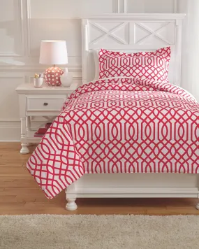 Loomis Signature Design by Ashley Comforter Set Twin