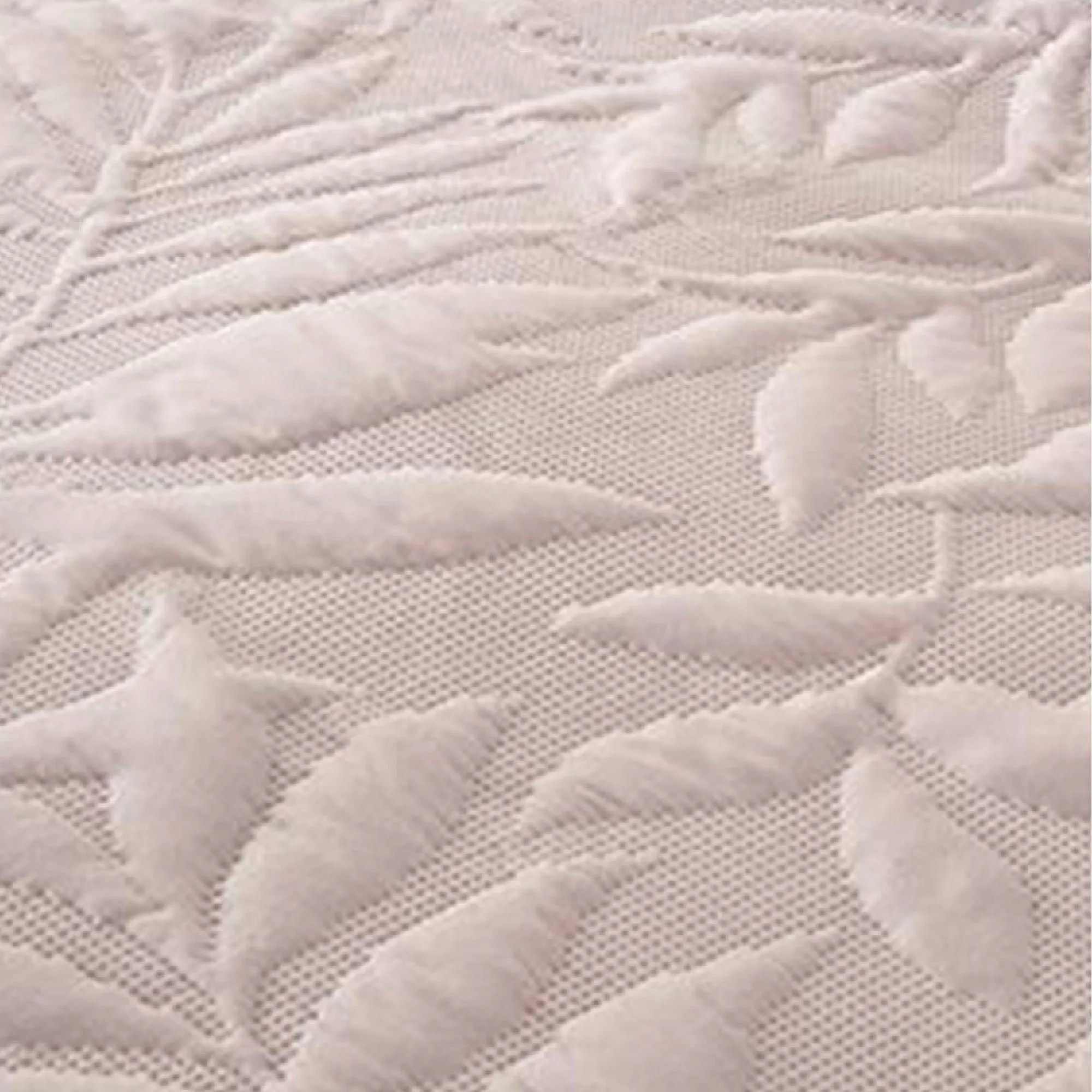 Luana Duvet Cover Set by Serene in Blush