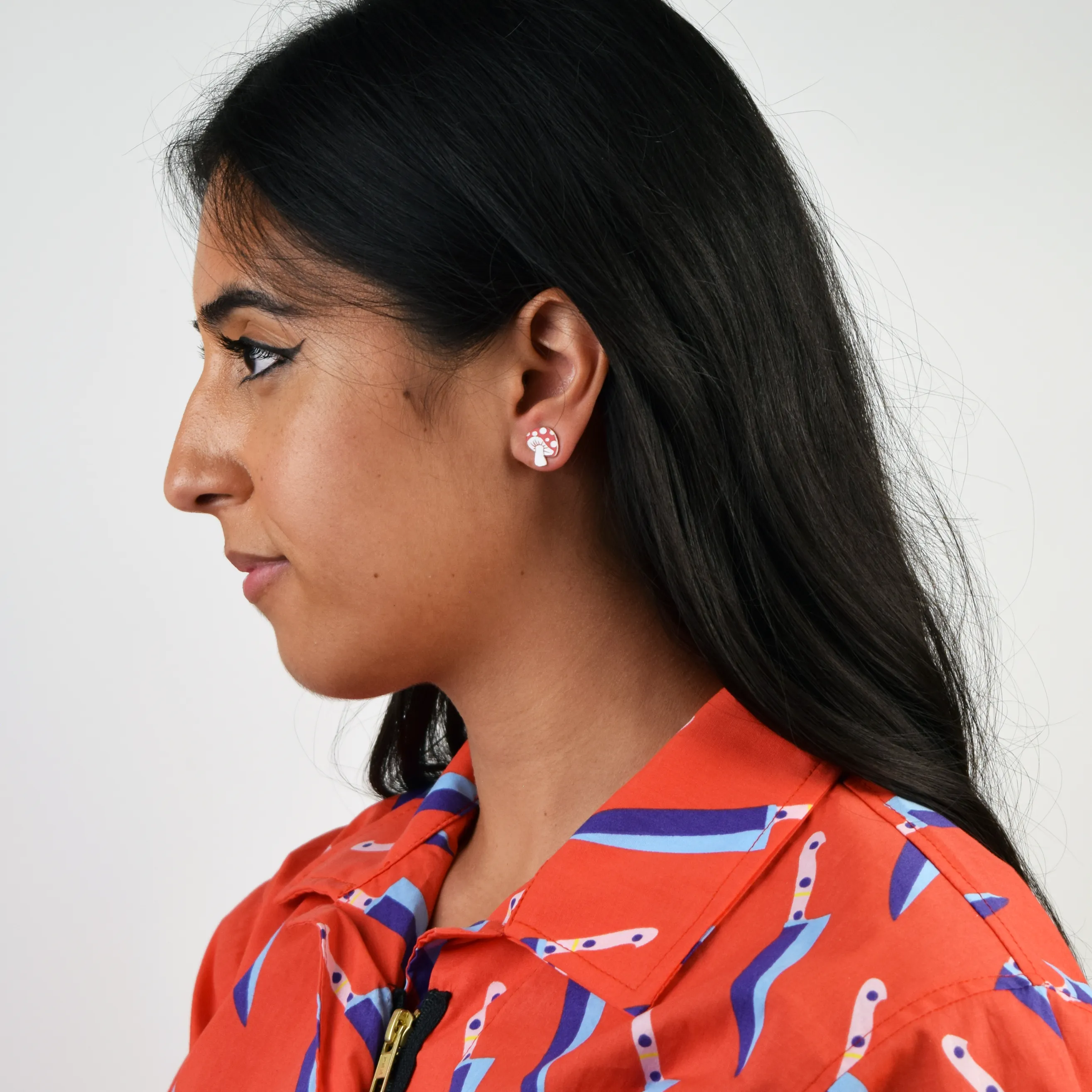 Magic Mushroom Earrings