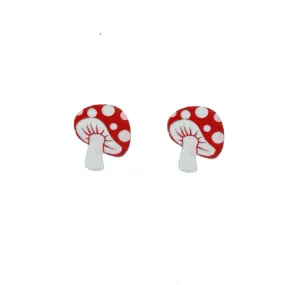 Magic Mushroom Earrings