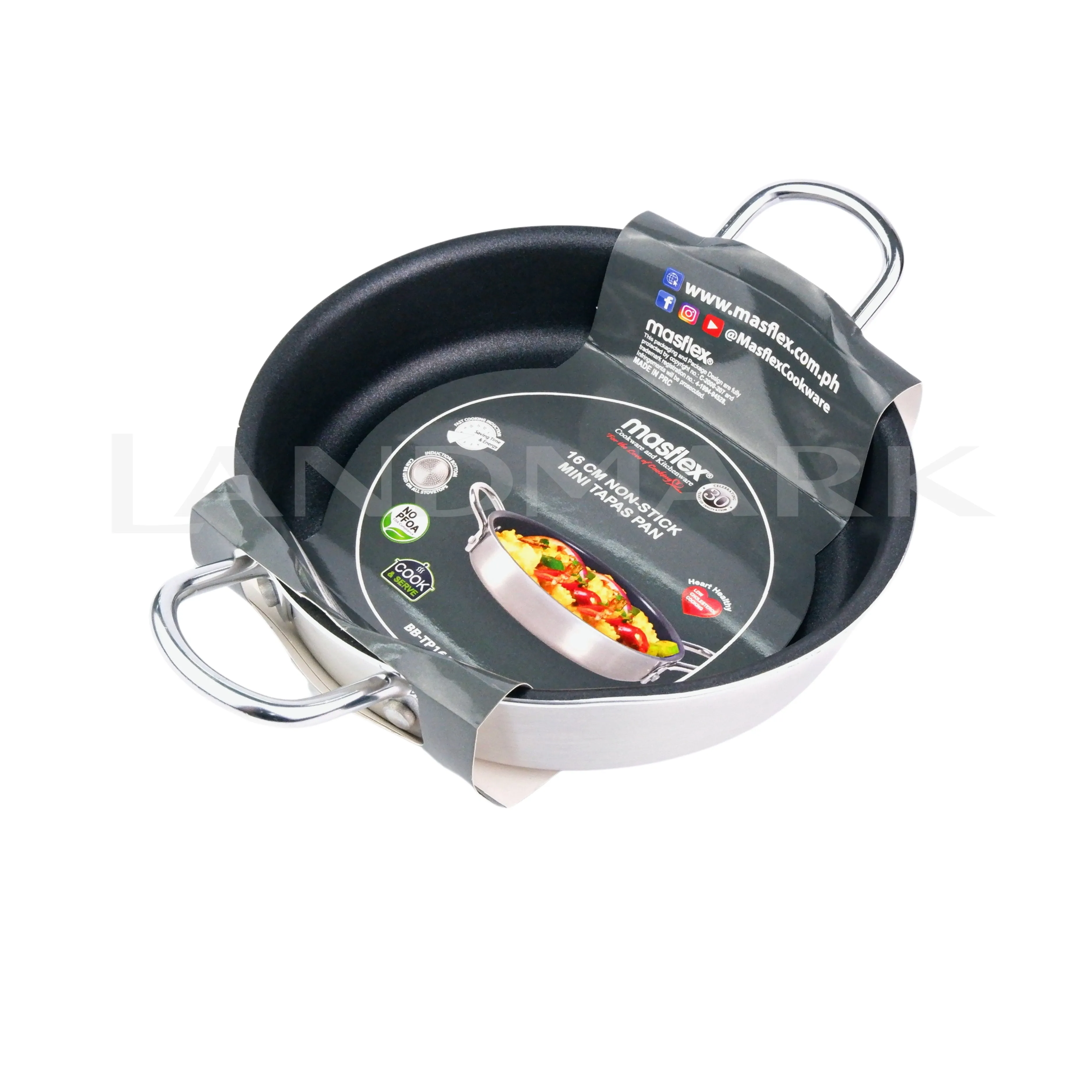 Masflex Non-stick Mini Tapas Pan 16cm