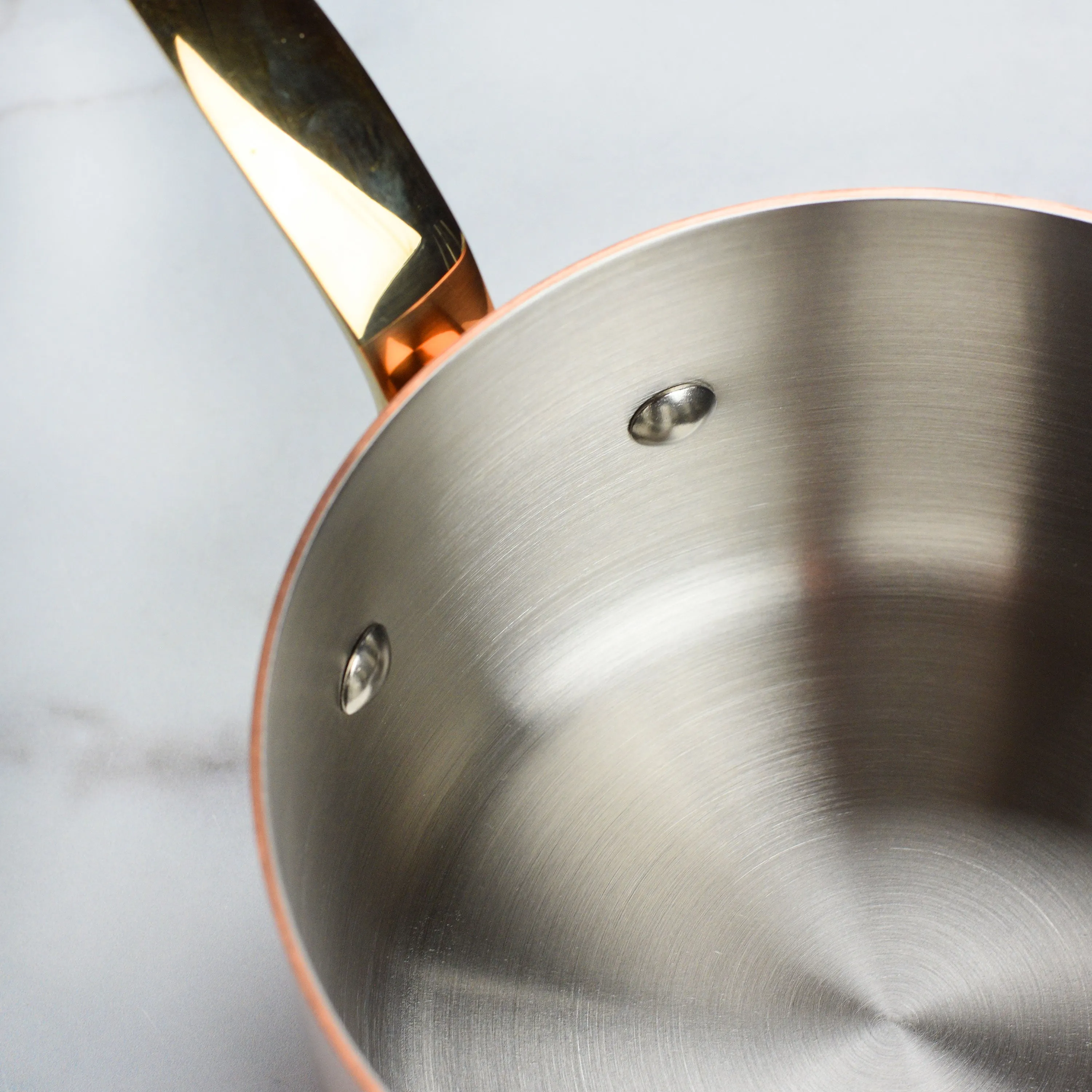 Mauviel M200B 1.9-quart Copper Saucepan