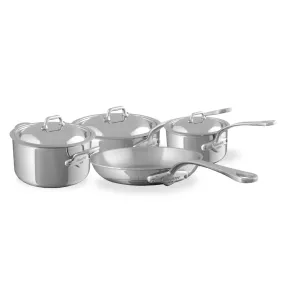 Mauviel M'COOK 5-Ply 7-Piece Cookware Set With Cast Stainless Steel Handles