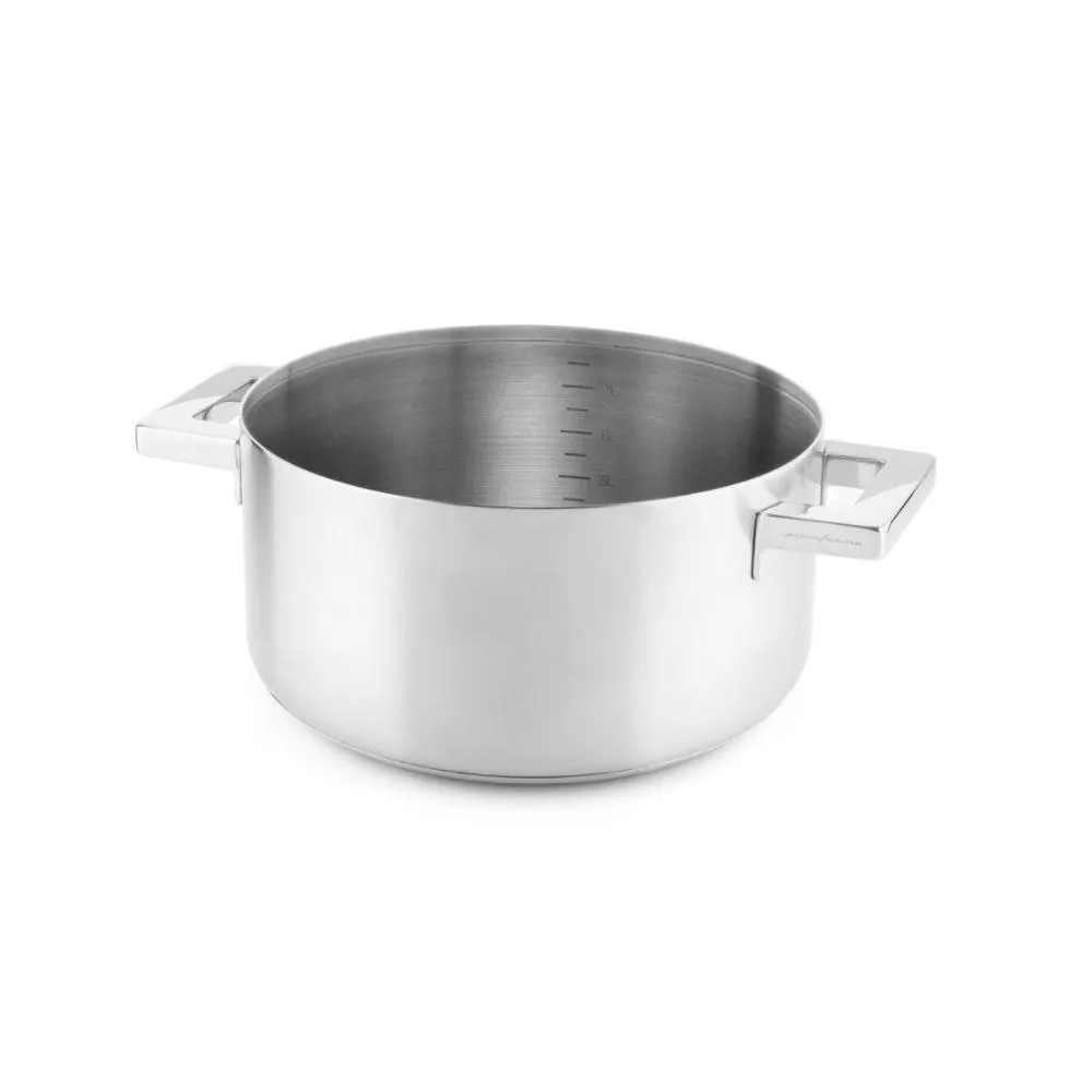 Mepra Stile by Pininfarina casserole two handles diam. 20 cm. stainless steel