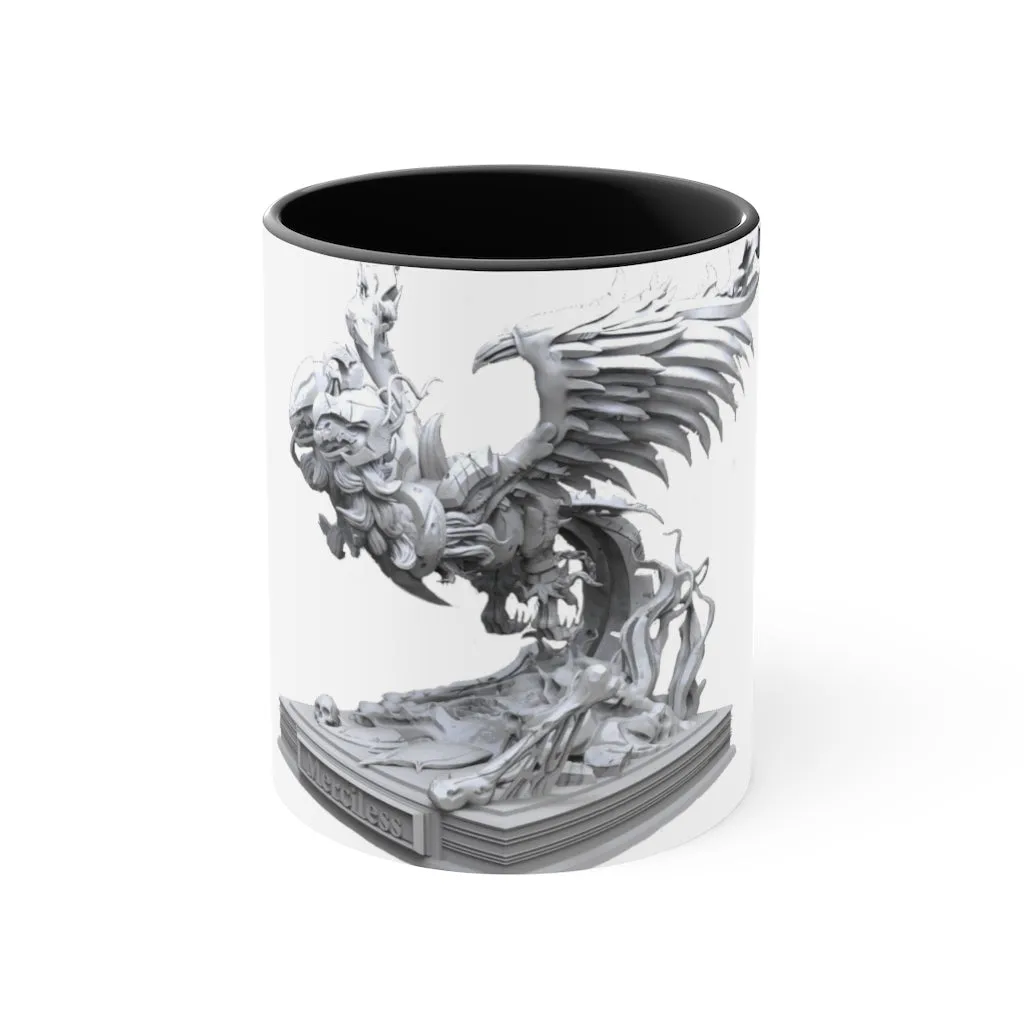 Merciless the Flaming SkyBird Accent Mug