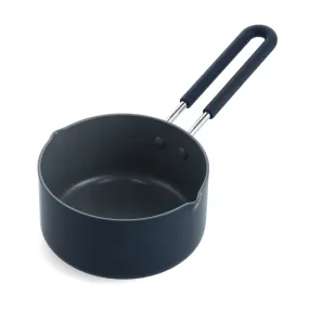 Mini Ceramic Nonstick 1-Quart Saucepan | Navy