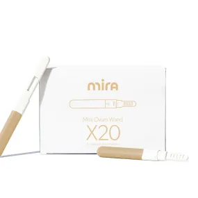 Mira Fertility Replacement Test Wands, Multiple Hormones Testing Options, 20 Individually Packaged, Single-Use