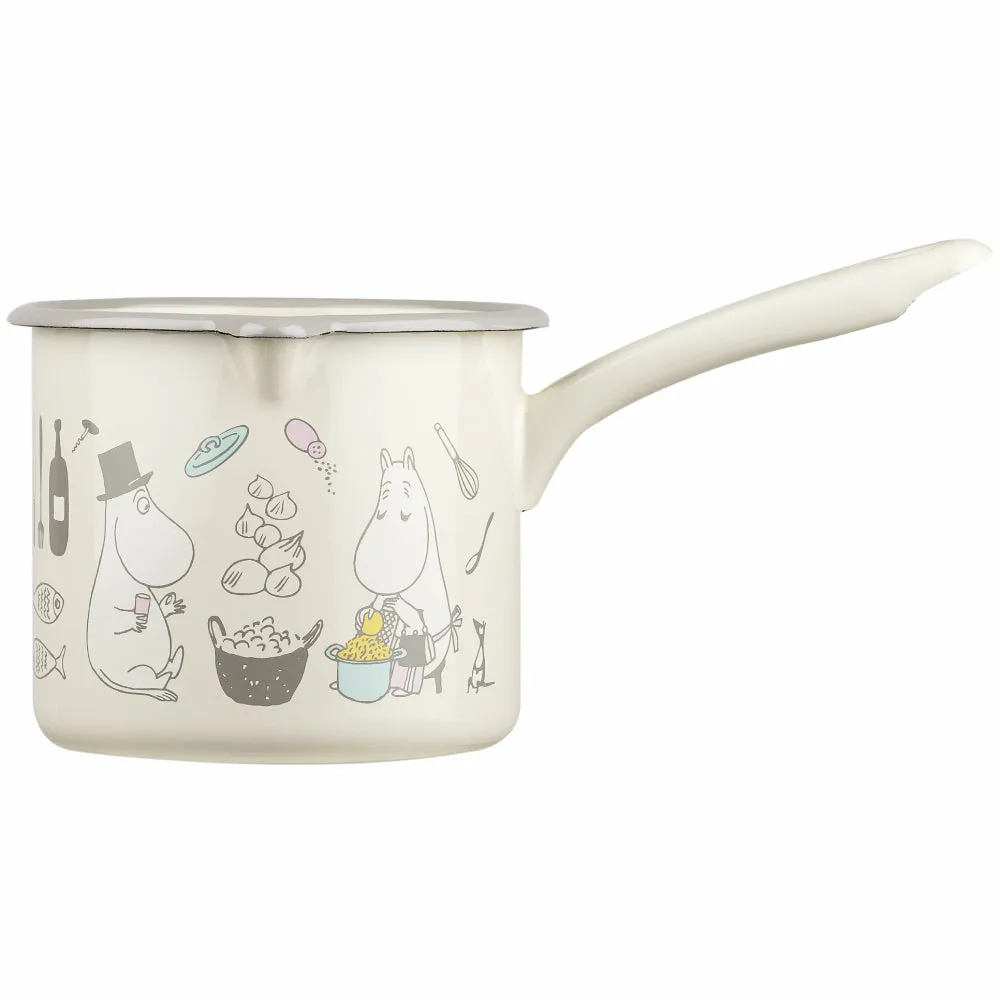 Moomin Bon Appétit Enamel 1.3 L Saucepan