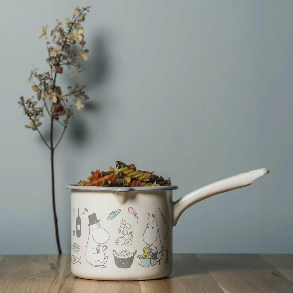 Moomin Bon Appétit Enamel 1.3 L Saucepan