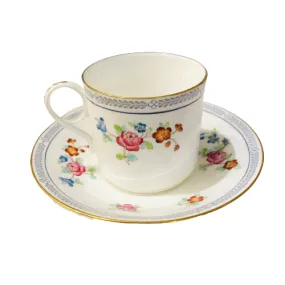 Multi Floral Cup & Saucer