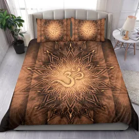 Mystical Aum Chakra Mandala - Earth | Bedding Set | Mandalazed