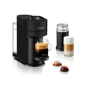 Nespresso Vertuo Coffee Machine Bundle Matte Black