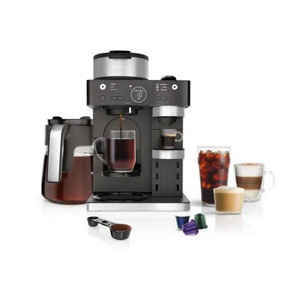 New - Ninja 12c/Single-Serve Espresso & Coffee Barista System – CFN601