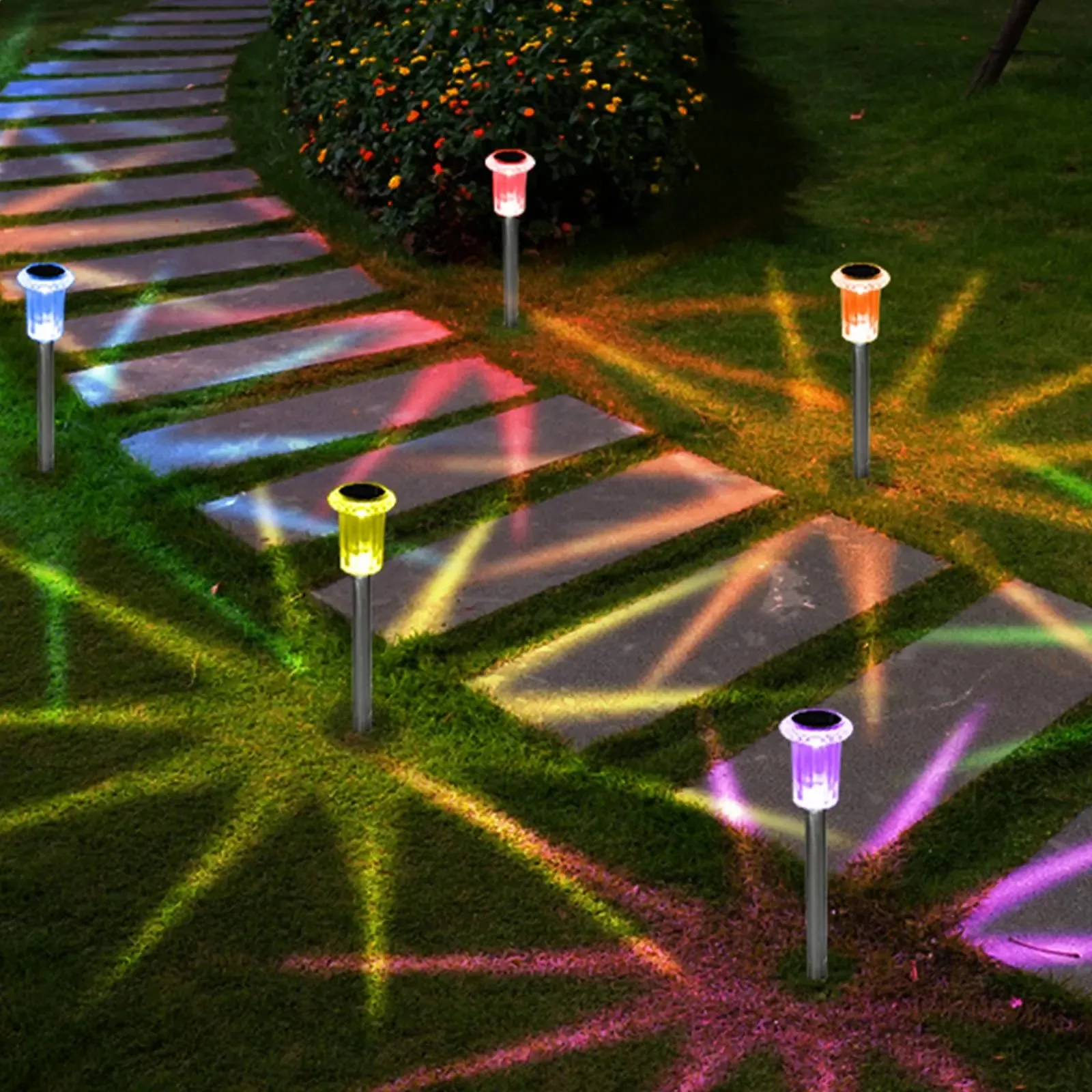 Night Star Solar Pathway Illumination Lights