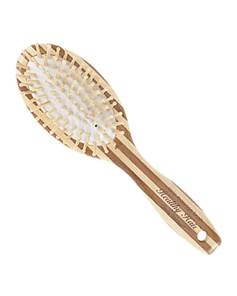 Olivia Garden Healthy Hair Bamboo Brush - Ionic Massage Brush