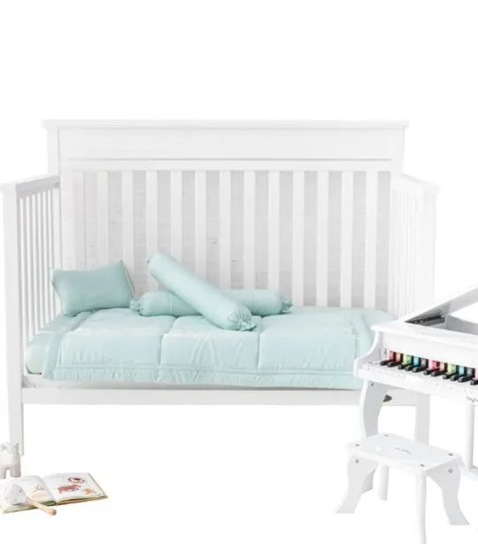 Organic Bamboo Lyocell Baby Comforter Set - Mint