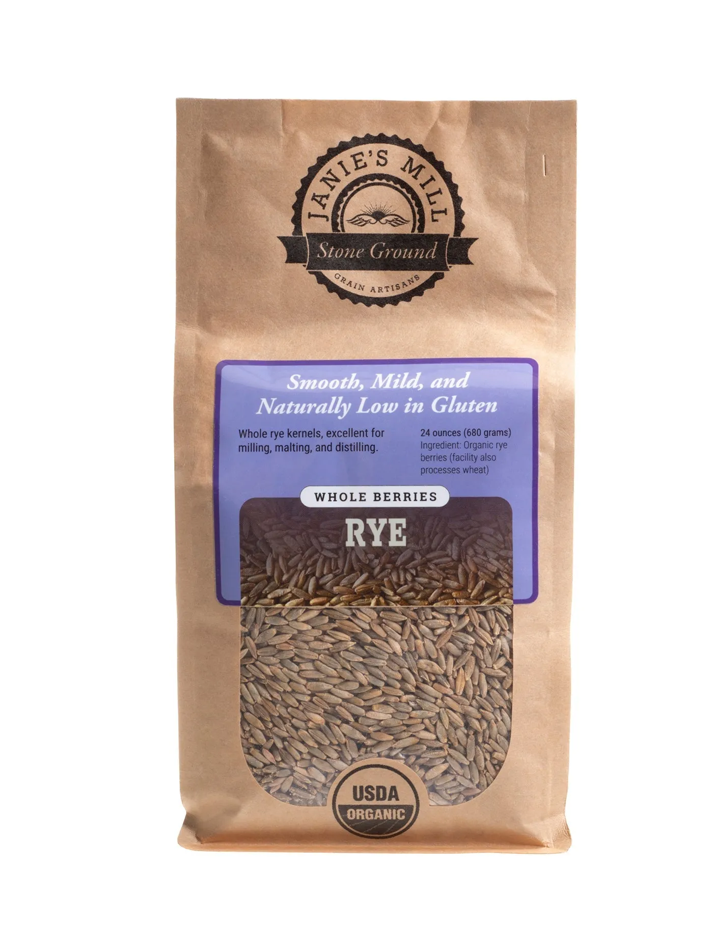 Organic Whole Rye Berries for Wholesale Distributors