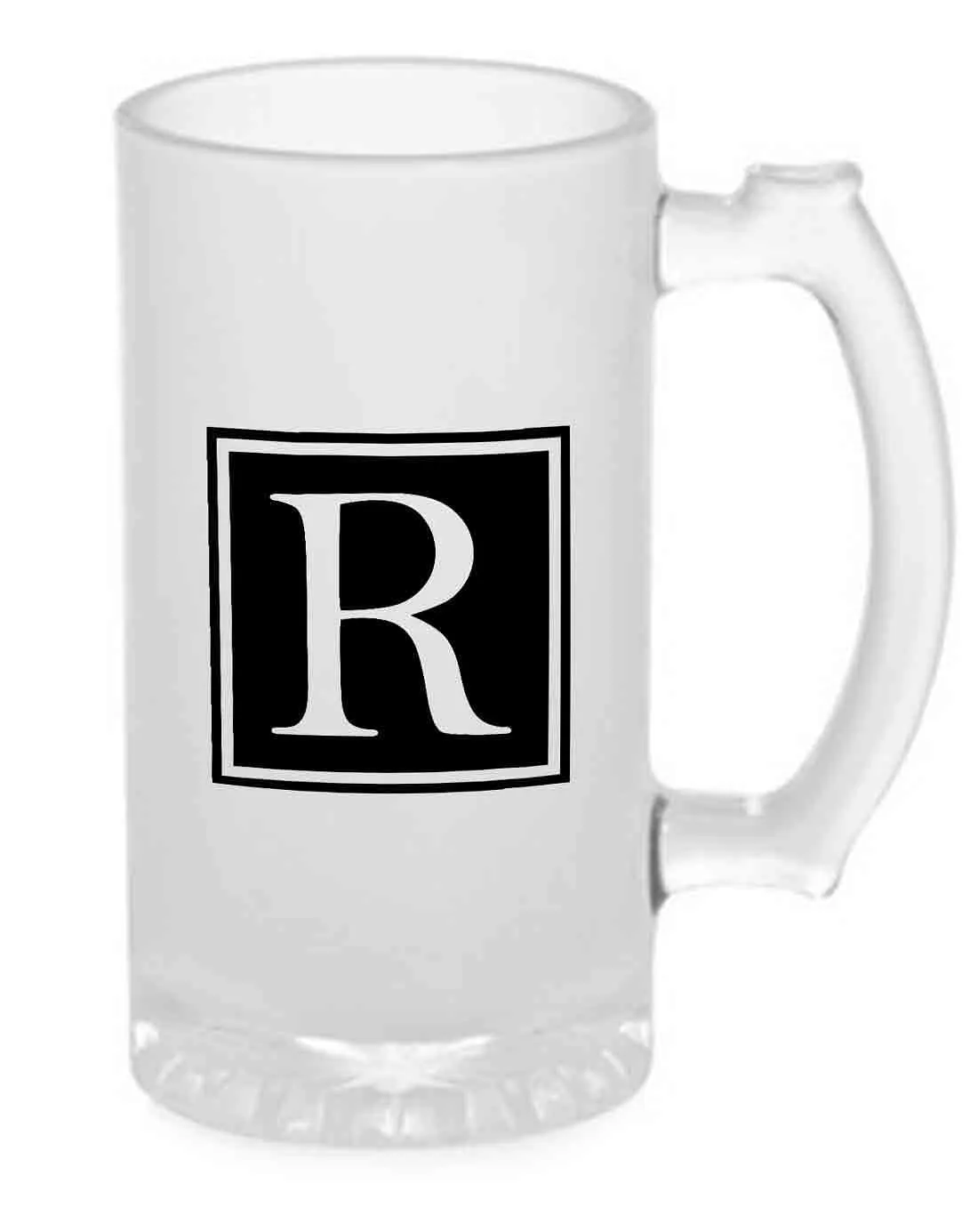 Personalized Creative Beer Mug- 473 ML - Add Your Name -  Monogram