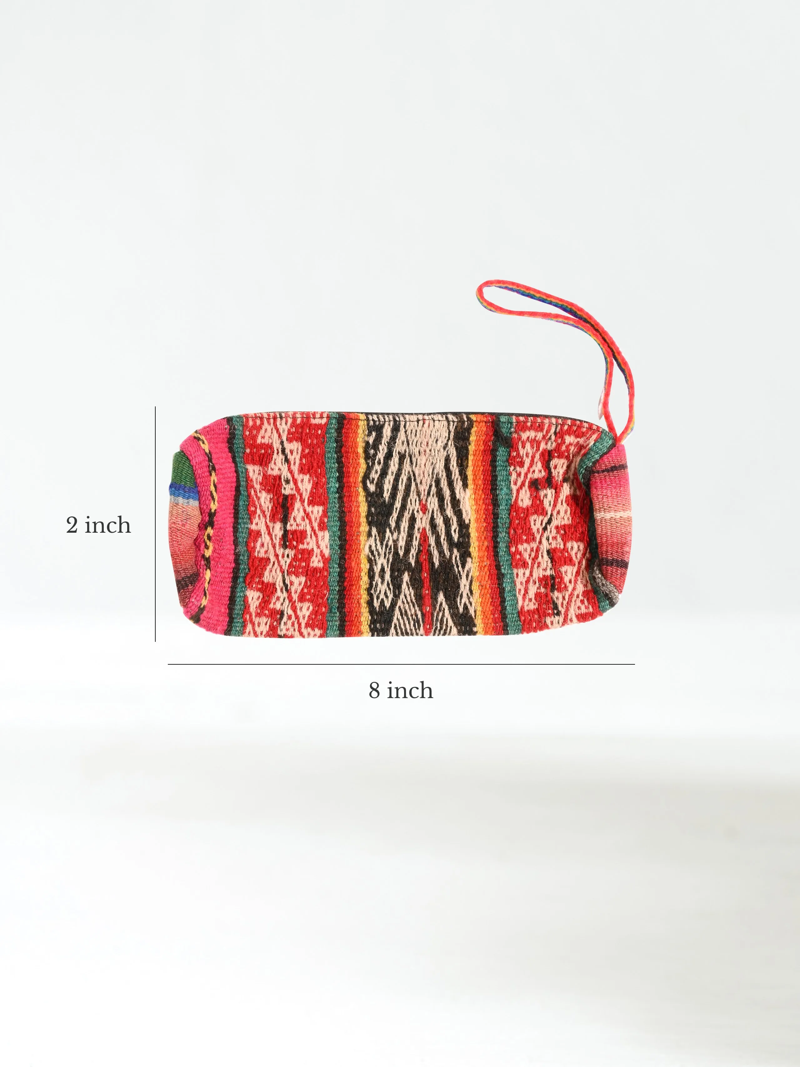 Peruvian Vintage Textile Zipper Bag