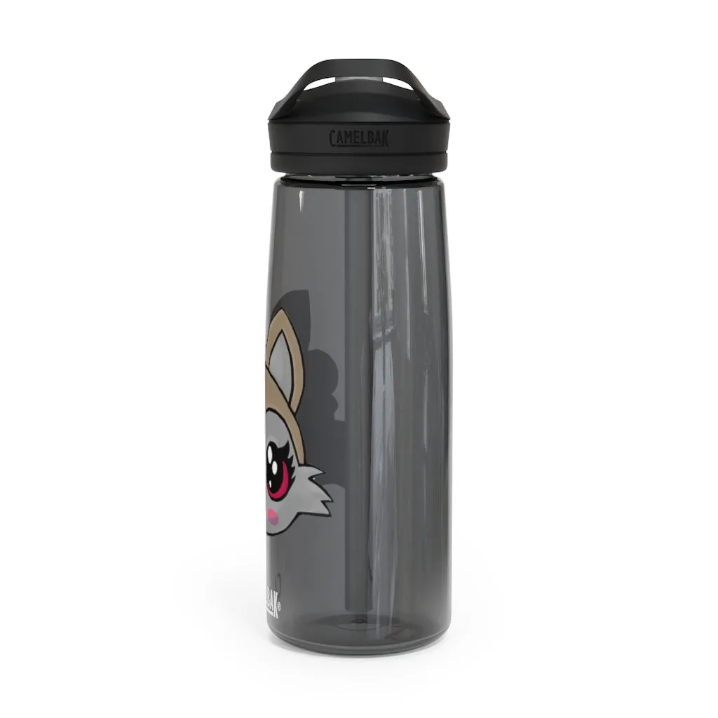 Pink Ribbon and Brown Kitty Head CamelBak Eddy®  Water Bottle, 20oz\25oz