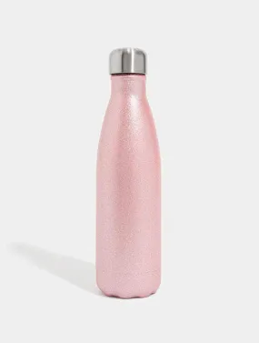 Pink Sparkle Water Bottle