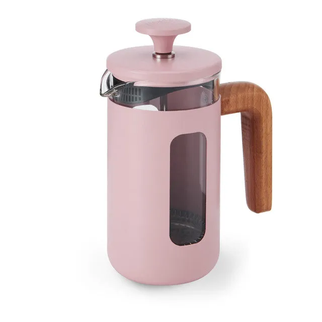 Pisa 3-Cup Cafetiere, Pink