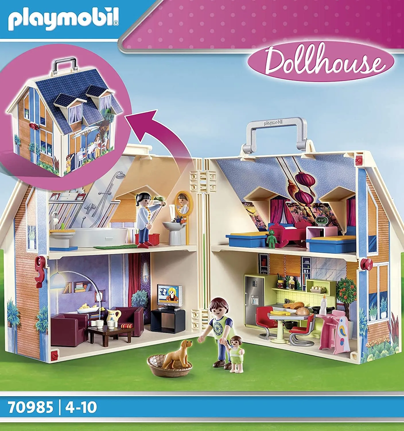 Playmobil Take Along Doll House  #70985