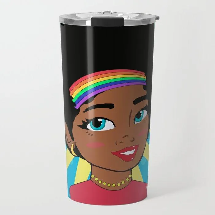 Pop Starburst Diva Travel Mug