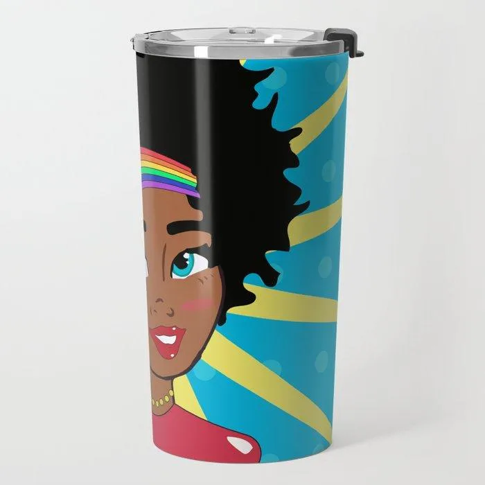 Pop Starburst Diva Travel Mug